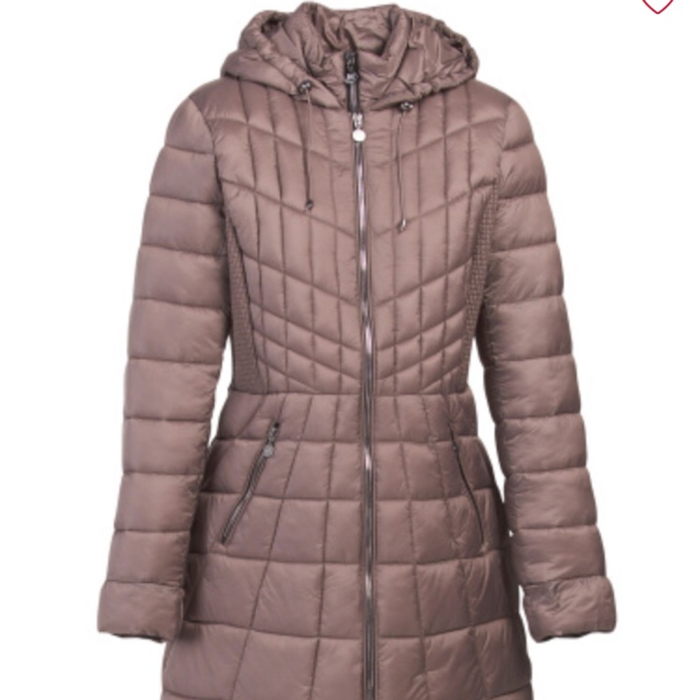 Bernardo Puffer Coat with hood